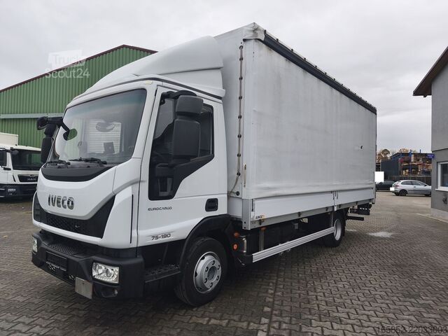 Розсувний тент IVECO Eurocargo 75-190 Plane Euro 6 3-Sitzer LBW (32)