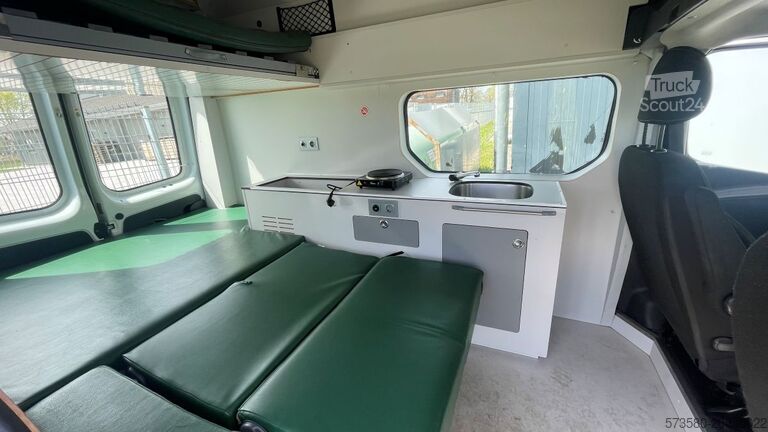 Campervan Fiat Talento Camper | 2 Schlafplätze Küche | Reisefertig