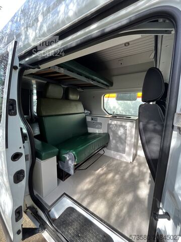 Campervan Fiat Talento Camper | 2 Schlafplätze Küche | Reisefertig