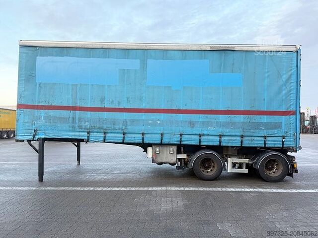 Lonas correderas Kel-Berg Curtain Drawbar trailer / Plane Zwischenauflieger