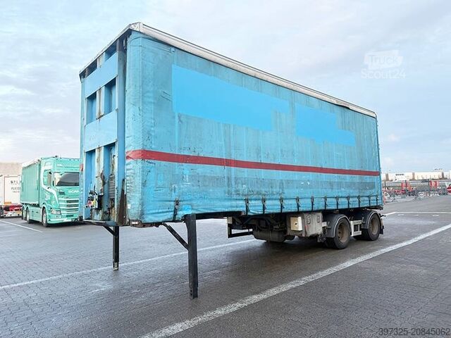 Lonas correderas Kel-Berg Curtain Drawbar trailer / Plane Zwischenauflieger