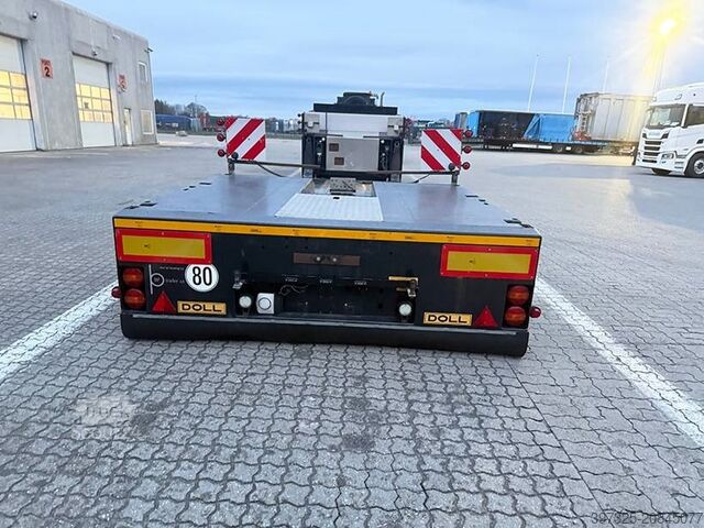 Rimorchio della piattaforma Doll Lowbed / Tieflader / Sengetrailer