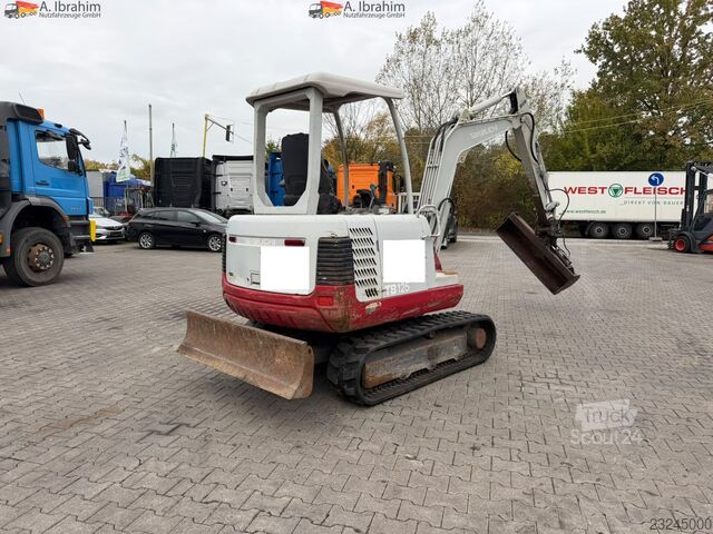 Minirýpadlo Takeuchi TB 125 Schnellwechsler PowerTilt 3xLöffel