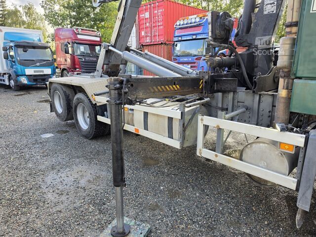 Kroklastebil Volvo FH12 6X2 460Hp Kran HIAB XS 122E-4 HIDUO