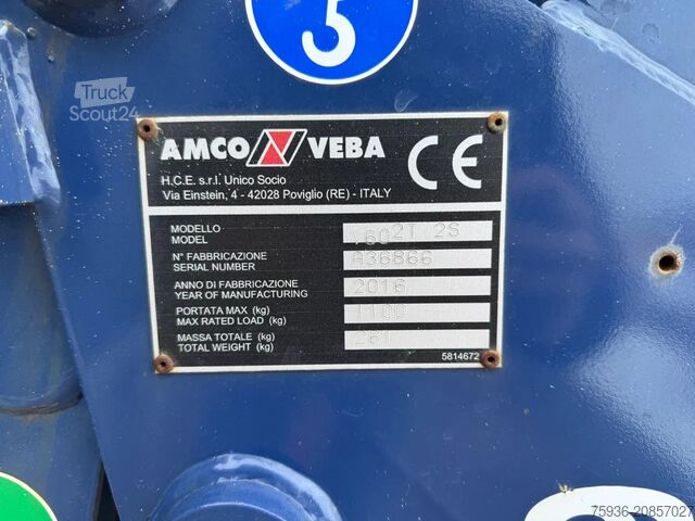 Platform truck with crane Iveco Daily 40C18 3.0 PICK-UP Amco Veba 602T KRAAN Eu...