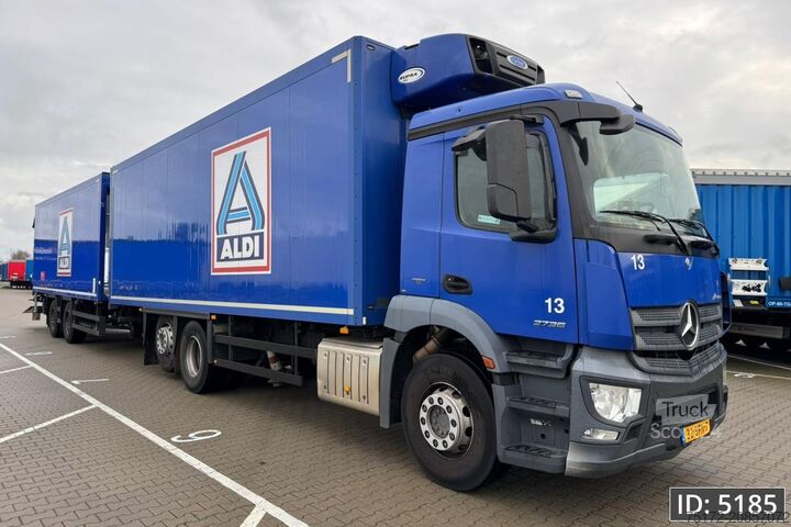 Refrigerated/frozen transport Mercedes-Benz Antos 2736 Day Cab, Euro 6, + Schmitz / Durchla...