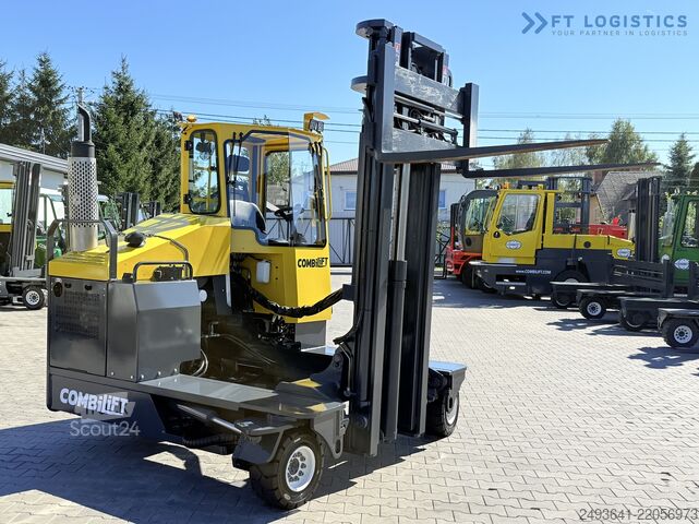 Dört yollu forklift Combilift C4000 DIESEL DUPLEX 4100 FREE LIFT CABIN