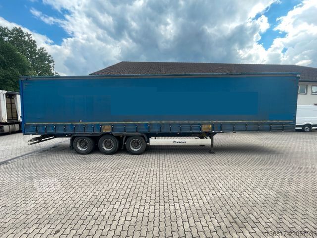Nyitott ponyvás félpótkocsi KRONE SD Standard Plane Multilock/Huckepackausführung