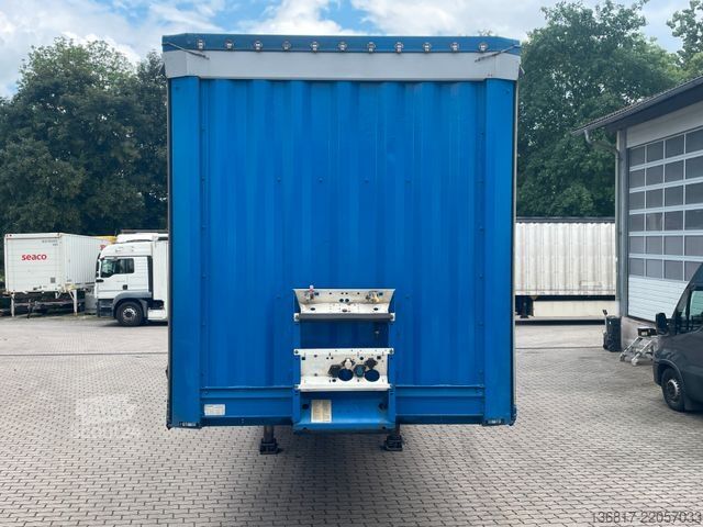 Nyitott ponyvás félpótkocsi KRONE SD Standard Plane Multilock/Huckepackausführung