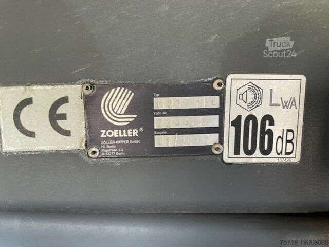 Camión de la basura Mercedes-Benz 2633 Econic 6x2 EEV Haller X1