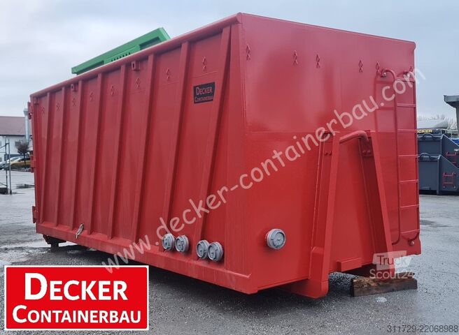 Kontejner s kavljem Decker Containerbau Abrollcontainer, Püffercontainer