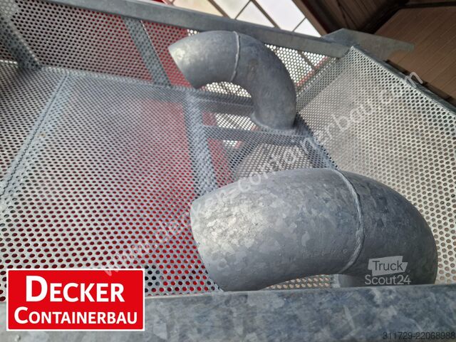 Kontejner s kavljem Decker Containerbau Abrollcontainer, Püffercontainer