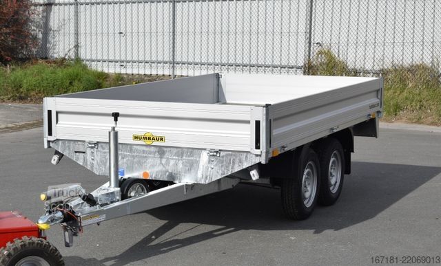 Remorcă deschisă HUMBAUR HT 203116 - Tandemanhänger