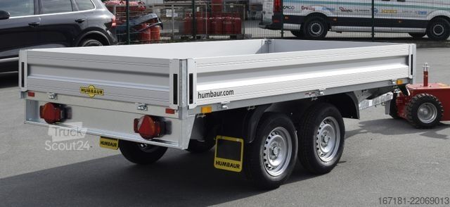 Remorcă deschisă HUMBAUR HT 203116 - Tandemanhänger