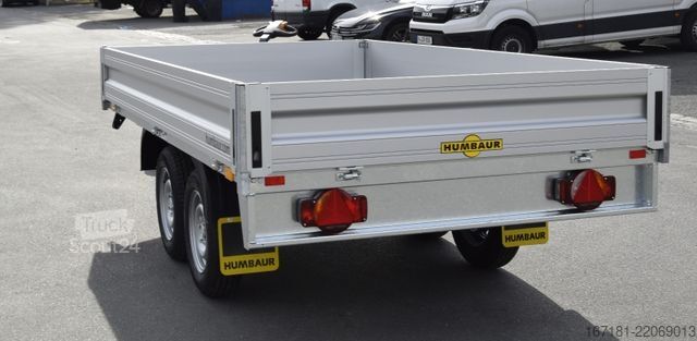 Remorcă deschisă HUMBAUR HT 203116 - Tandemanhänger