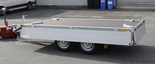 Remorcă deschisă HUMBAUR HT 203116 - Tandemanhänger