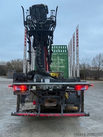 Camião florestal MAN TGX 26.510/PALFINGER M12Z