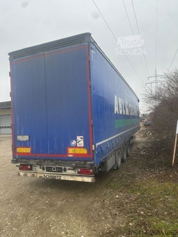 Odprta polprikolica s ponjavo SCHMITZ CARGOBULL Plane