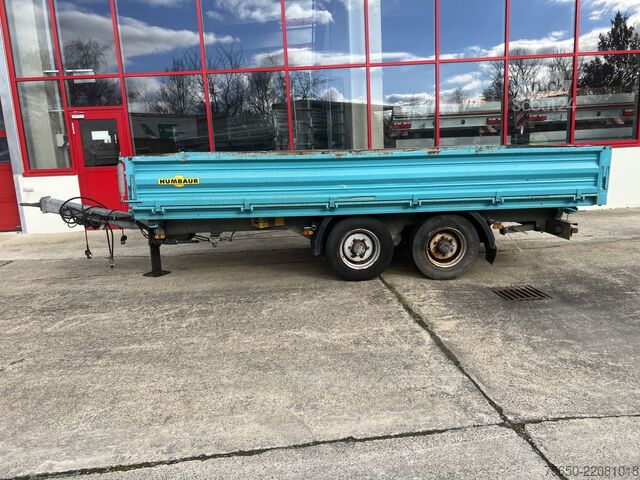 Remorcă basculantă Humbaur HTK 10 50 24  Tandem Kipper- Tieflader