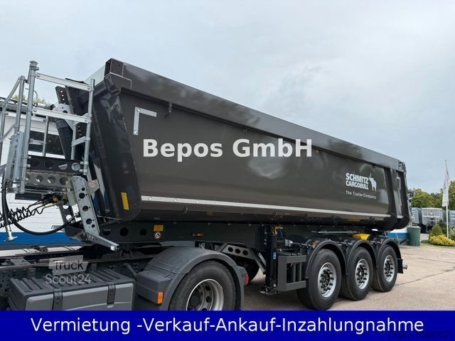 Sklápací náves SCHMITZ CARGOBULL auf Lager-SKI SL 7.2 "HardoxStahlrundmulde-28m³
