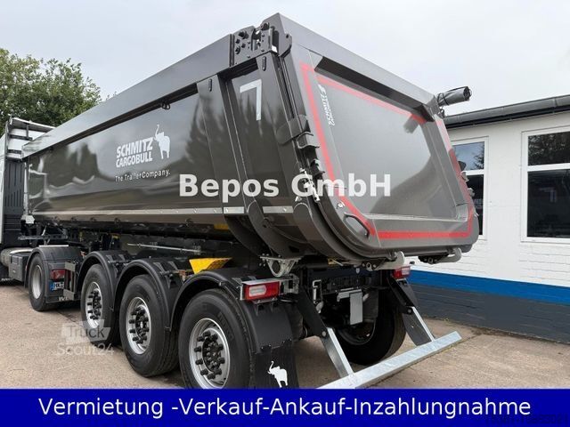 Sklápací náves SCHMITZ CARGOBULL auf Lager-SKI SL 7.2 "HardoxStahlrundmulde-28m³