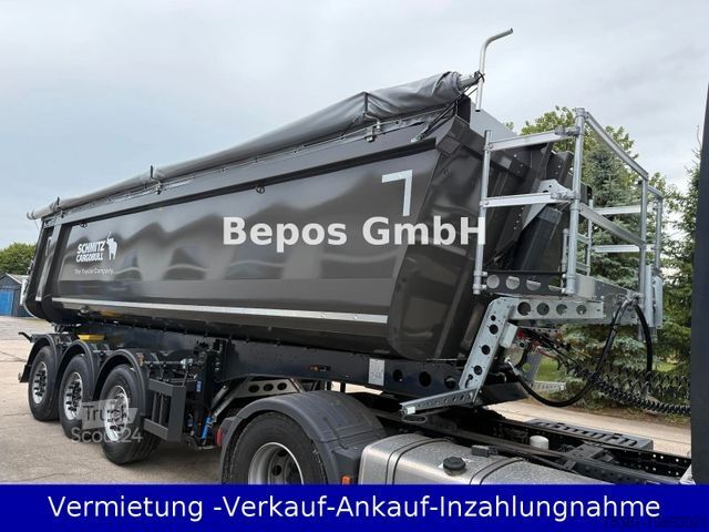 Sklápací náves SCHMITZ CARGOBULL auf Lager-SKI SL 7.2 "HardoxStahlrundmulde-28m³