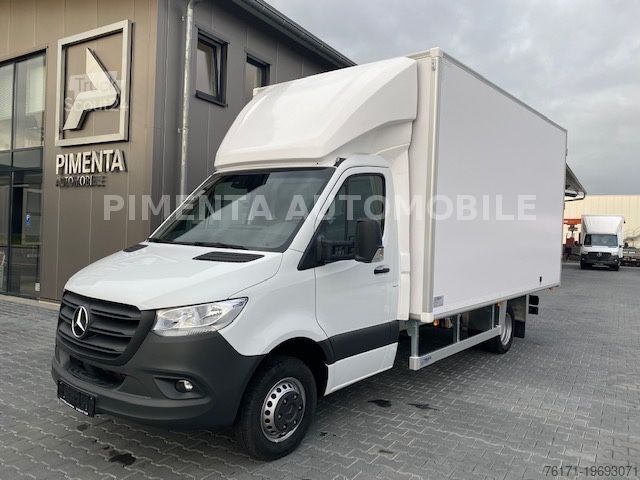 Vrachtwagen met bakwagen MERCEDES-BENZ Sprinter 517 5,5t FILZKOFFER 2,40mH RFK TEMPO