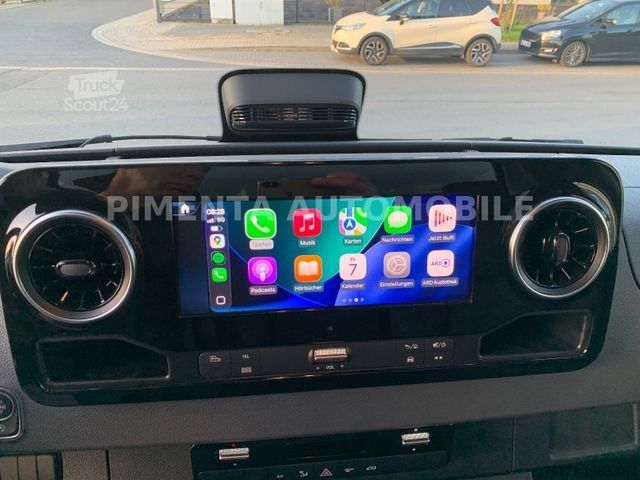 Vrachtwagen met bakwagen MERCEDES-BENZ Sprinter 517 5,5t FILZKOFFER 2,40mH RFK TEMPO