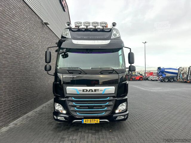 Autokrāna kravas automašīna DAF CF 450 8X2 + HIAB 858E-8 + JIB 150X-6 JDC KRAAN...