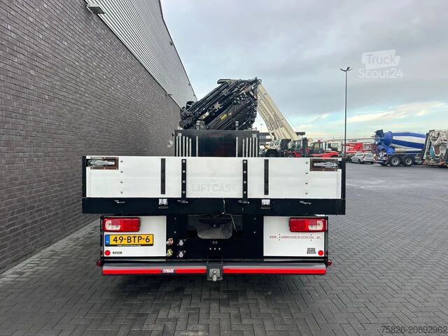 Autokrāna kravas automašīna DAF CF 450 8X2 + HIAB 858E-8 + JIB 150X-6 JDC KRAAN...