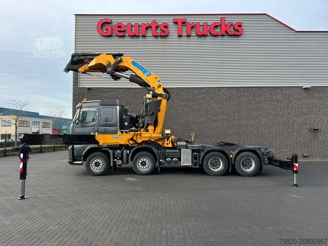 Autokrāna kravas automašīna Volvo FH 480 8X4 TREKKER + EFFER 1355/8S KRAAN/KRAN/C...