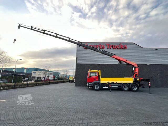 Autokrāna kravas automašīna MAN TGS 26.480 6X4 MET PALFINGER PK 42002-SH G KRAA...