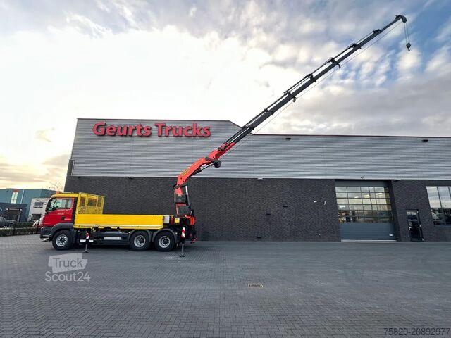 Autokrāna kravas automašīna MAN TGS 26.480 6X4 MET PALFINGER PK 42002-SH G KRAA...