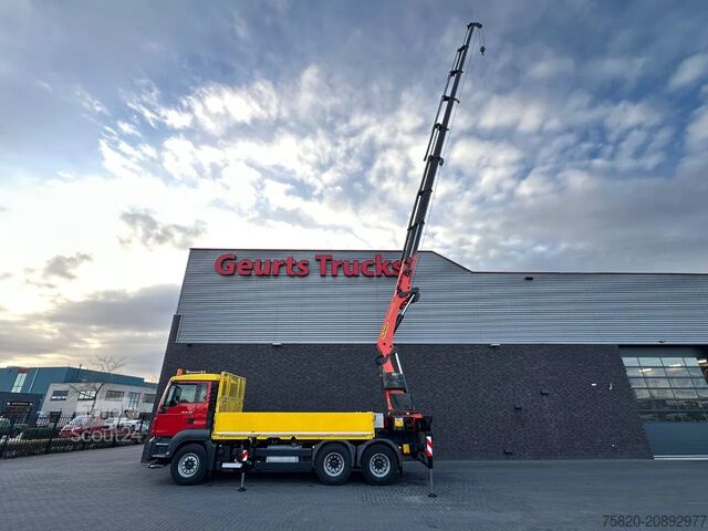 Autokrāna kravas automašīna MAN TGS 26.480 6X4 MET PALFINGER PK 42002-SH G KRAA...