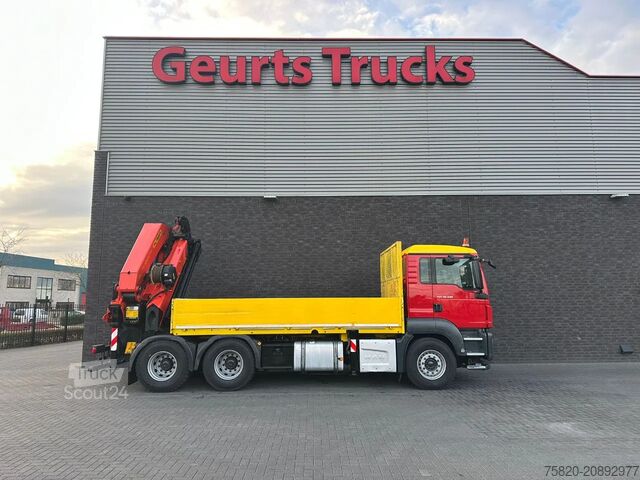 Autokrāna kravas automašīna MAN TGS 26.480 6X4 MET PALFINGER PK 42002-SH G KRAA...