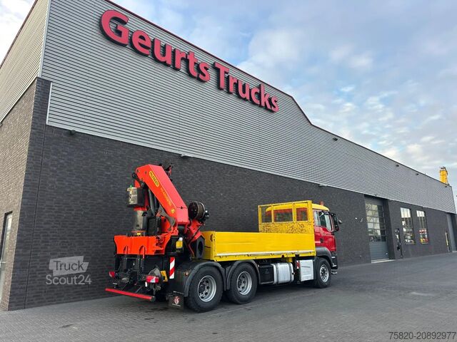 Autokrāna kravas automašīna MAN TGS 26.480 6X4 MET PALFINGER PK 42002-SH G KRAA...