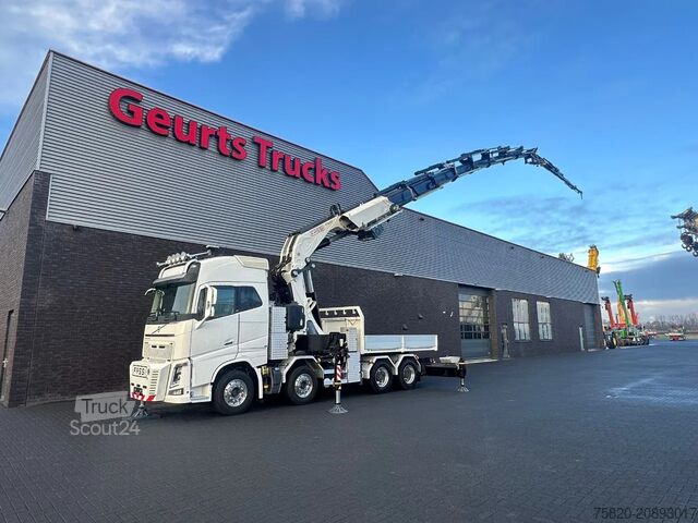 Autokrāna kravas automašīna Volvo FH 16.650 8X4 TREKKER-BAKWAGEN COMBI + FASSI F1...