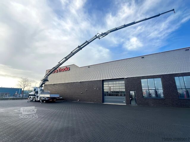 Autokrāna kravas automašīna Volvo FH 16.650 8X4 TREKKER-BAKWAGEN COMBI + FASSI F1...