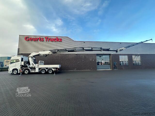Autokrāna kravas automašīna Volvo FH 16.650 8X4 TREKKER-BAKWAGEN COMBI + FASSI F1...