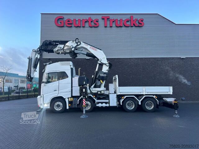 Autokrāna kravas automašīna Volvo FH 16.650 8X4 TREKKER-BAKWAGEN COMBI + FASSI F1...