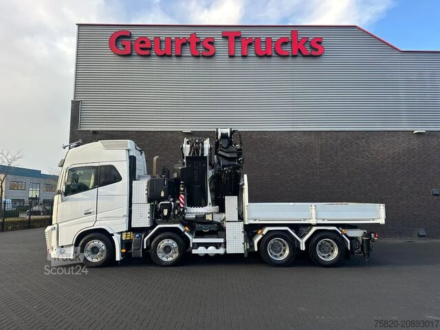 Autokrāna kravas automašīna Volvo FH 16.650 8X4 TREKKER-BAKWAGEN COMBI + FASSI F1...