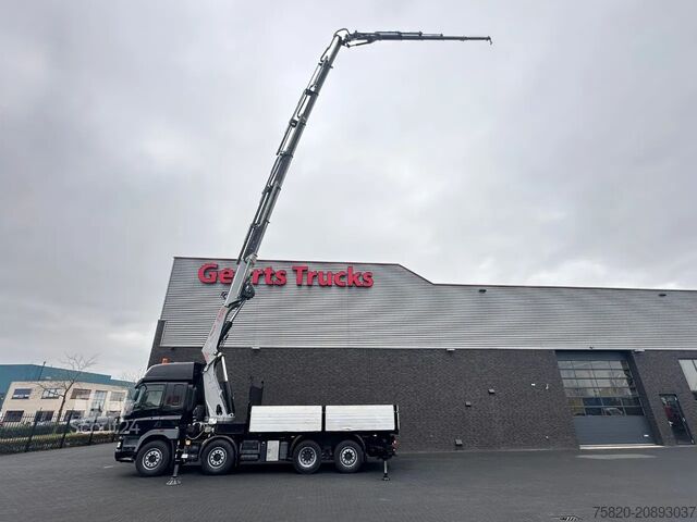 Autokrāna kravas automašīna DAF CF 460 8X2 BAKWAGEN MET FASSI F660RA.2.27 XHE-D...