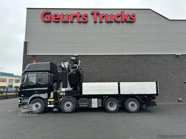 Autokrāna kravas automašīna DAF CF 460 8X2 BAKWAGEN MET FASSI F660RA.2.27 XHE-D...