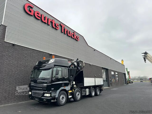 Autokrāna kravas automašīna DAF CF 460 8X2 BAKWAGEN MET FASSI F660RA.2.27 XHE-D...