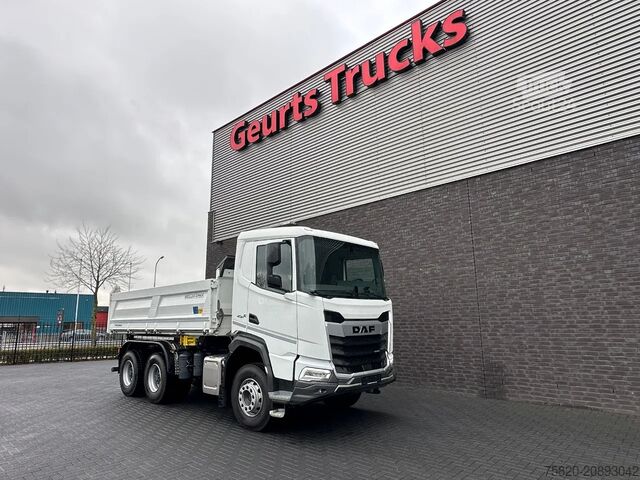Tipper DAF XFC 480 FAT 6X4 + 3 ZIJDIGE KIPPER/TIPPER BORD ...
