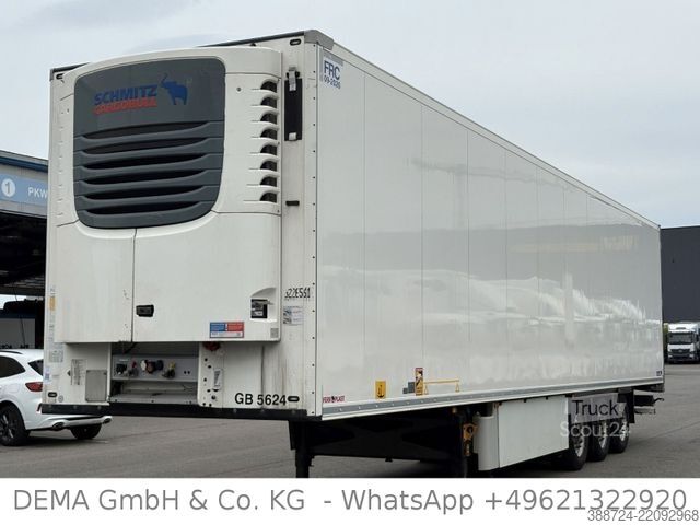 Hűtő félpótkocsi SCHMITZ CARGOBULL SCBS3B*5 Rohrbahnen*Fleischhang*Schmitz-Achsen*