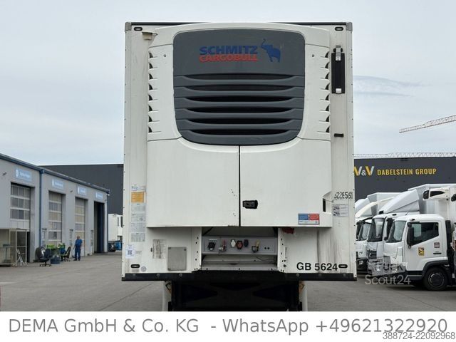 Hűtő félpótkocsi SCHMITZ CARGOBULL SCBS3B*5 Rohrbahnen*Fleischhang*Schmitz-Achsen*