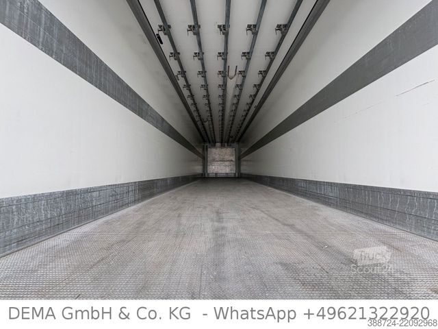 Hűtő félpótkocsi SCHMITZ CARGOBULL SCBS3B*5 Rohrbahnen*Fleischhang*Schmitz-Achsen*
