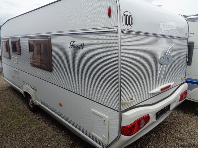 Asuntovaunu LMC Favorit 520 HTE *Vorzel*Mover*Markise*Heckbad*