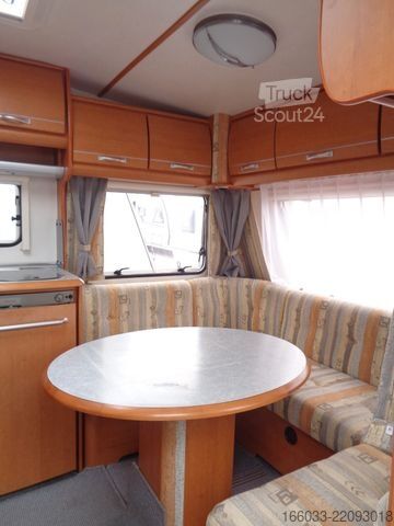 Asuntovaunu LMC Favorit 520 HTE *Vorzel*Mover*Markise*Heckbad*